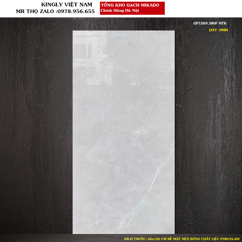 Gạch lát nền MIKADO 60X120 CM GP1269.380F